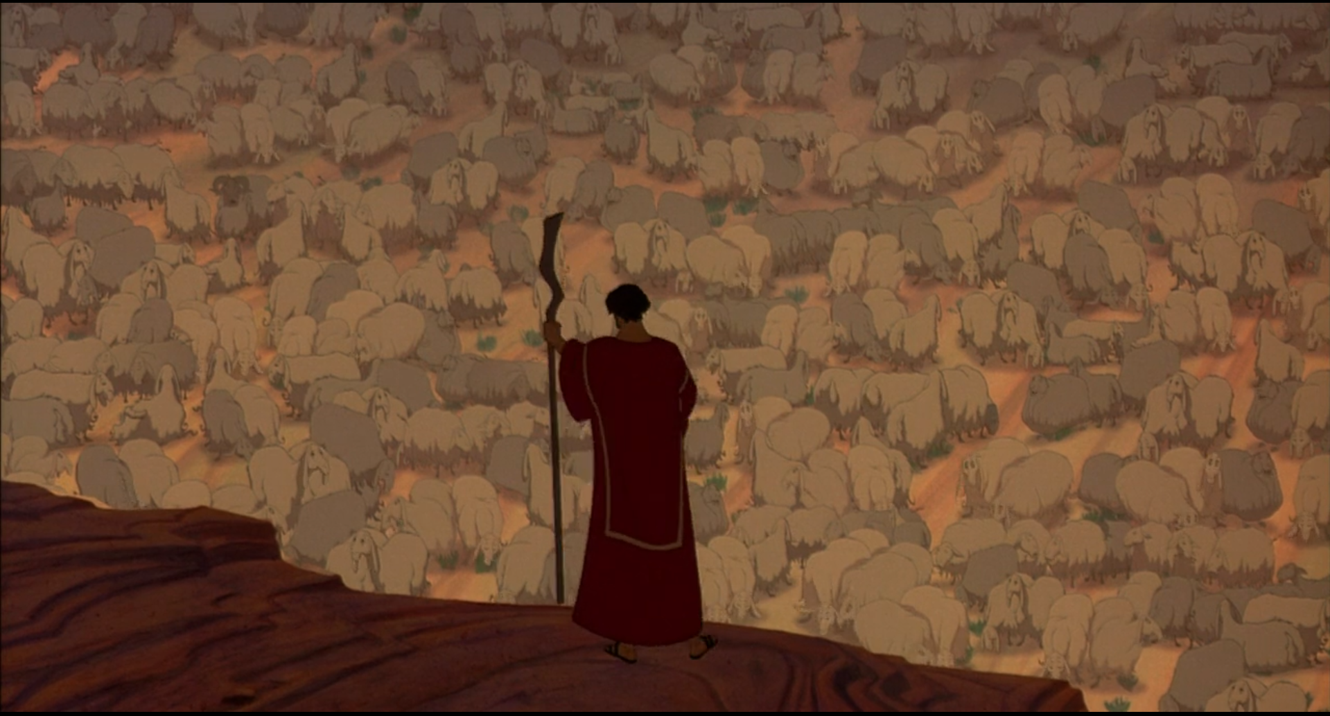 Moses before Sheep